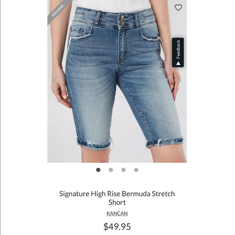 KanCan 29 bermuda shorts
